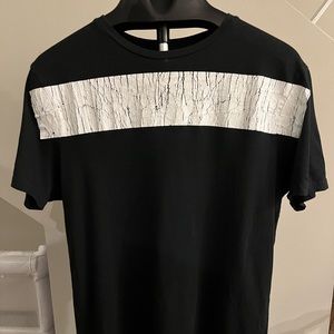 Allsaints black printed tee - Mens - Medium